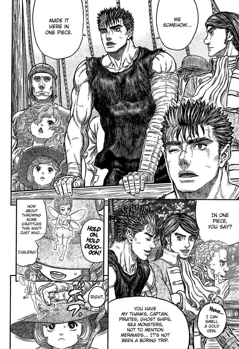 Berserk manga, chapter 342, page 3 of 20