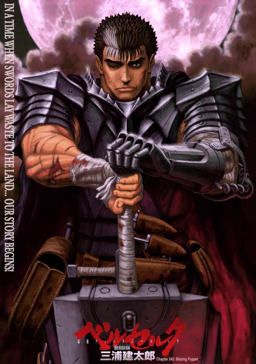 Berserk manga, chapter 343, page 1 of 20