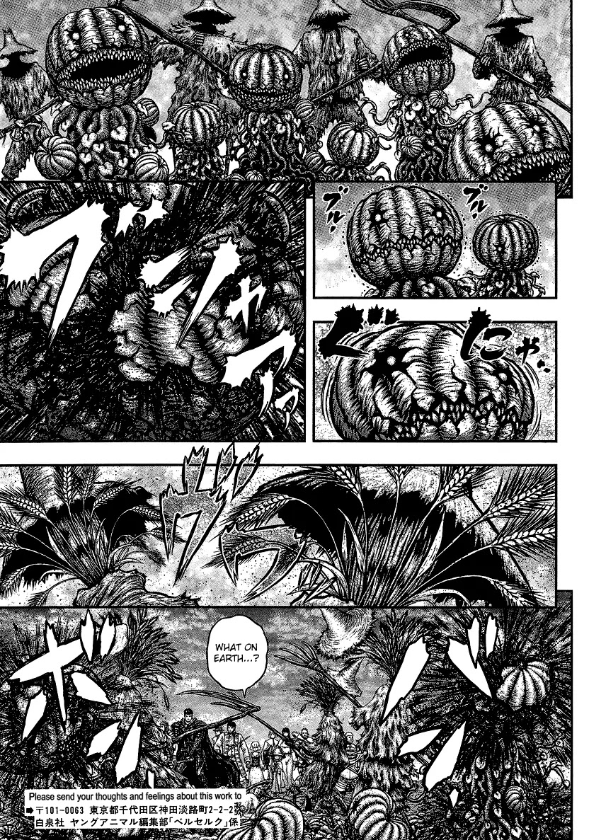Berserk manga, chapter 343, page 10 of 20