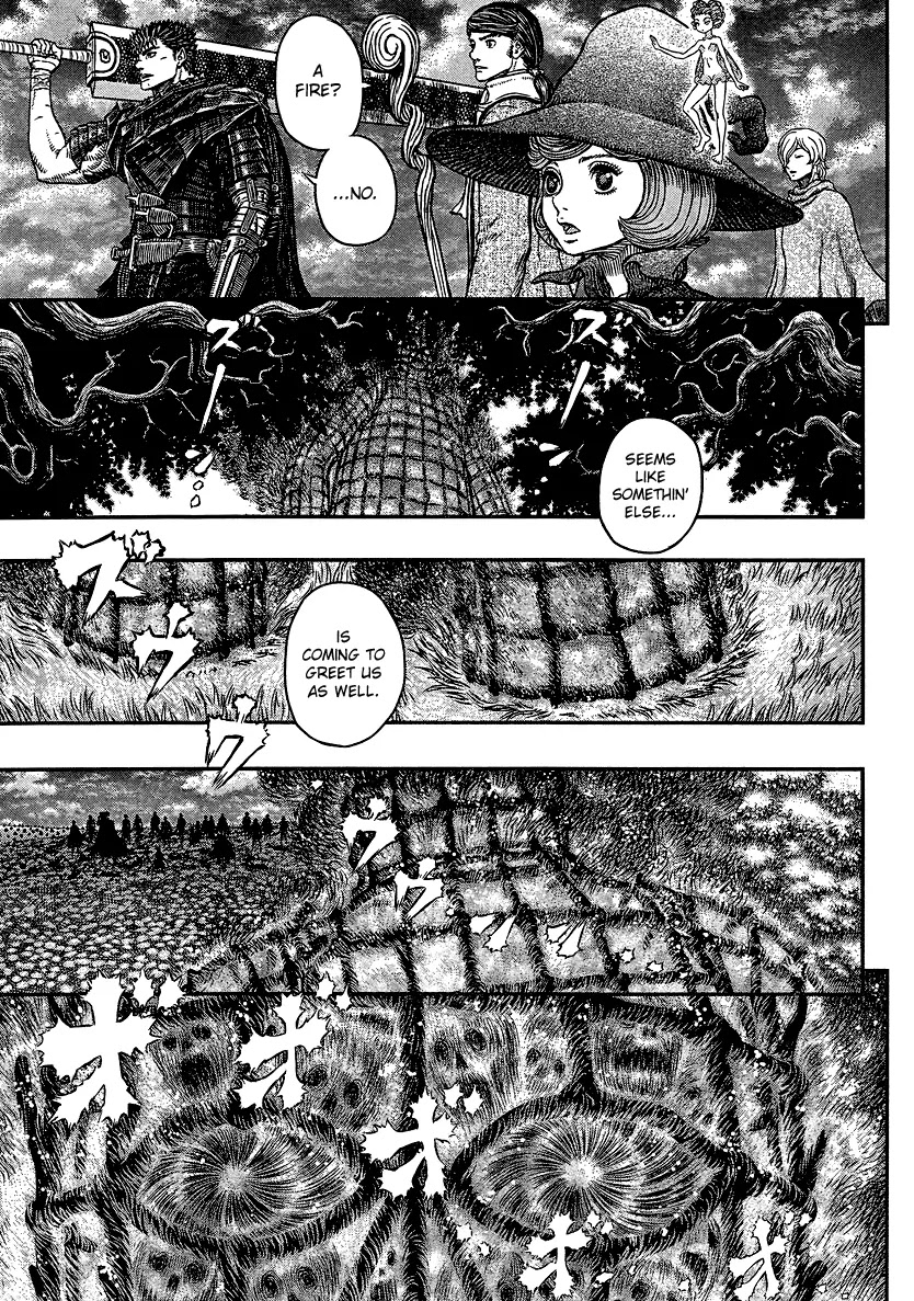 Berserk manga, chapter 343, page 12 of 20