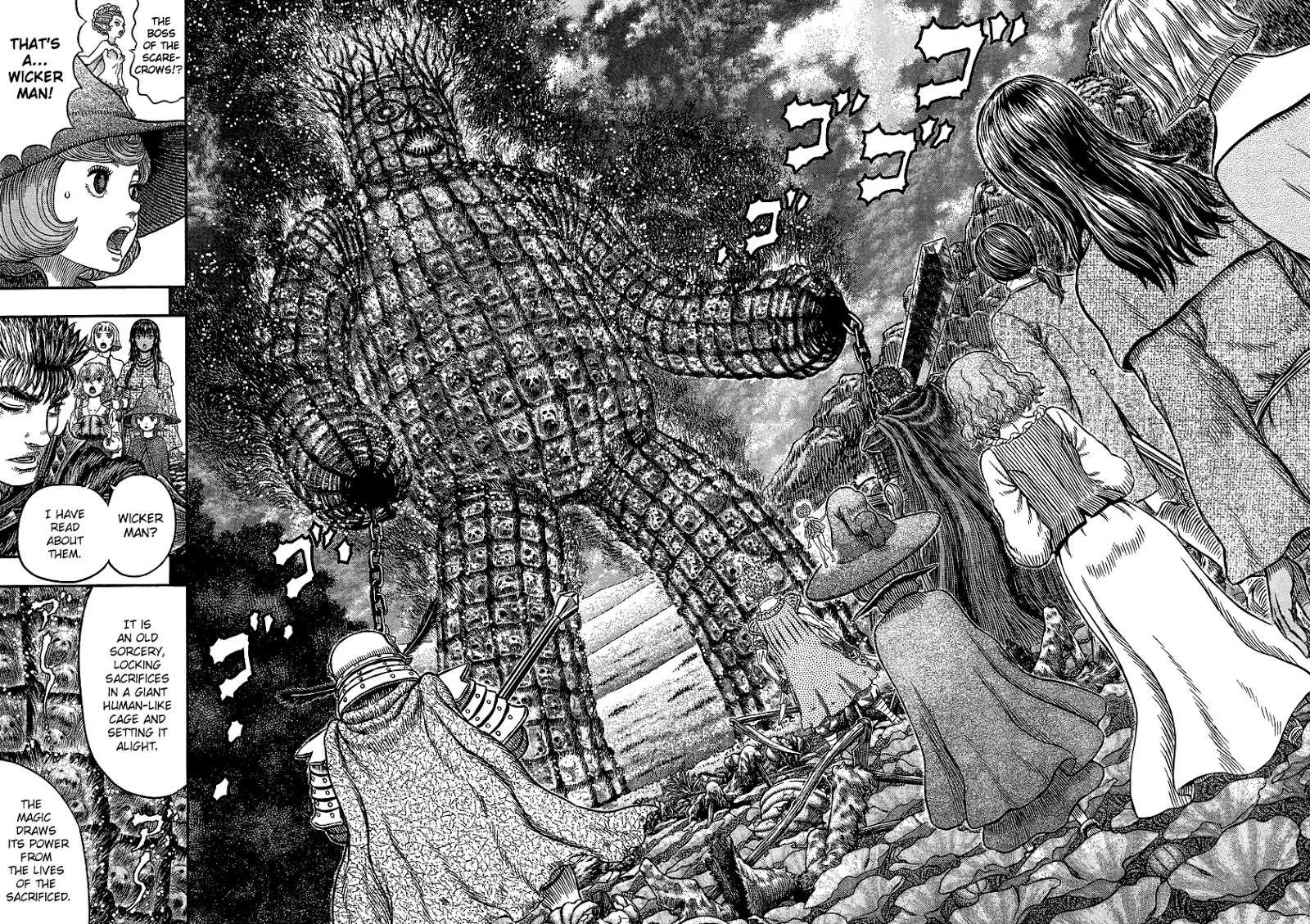 Berserk manga, chapter 343, page 13 of 20