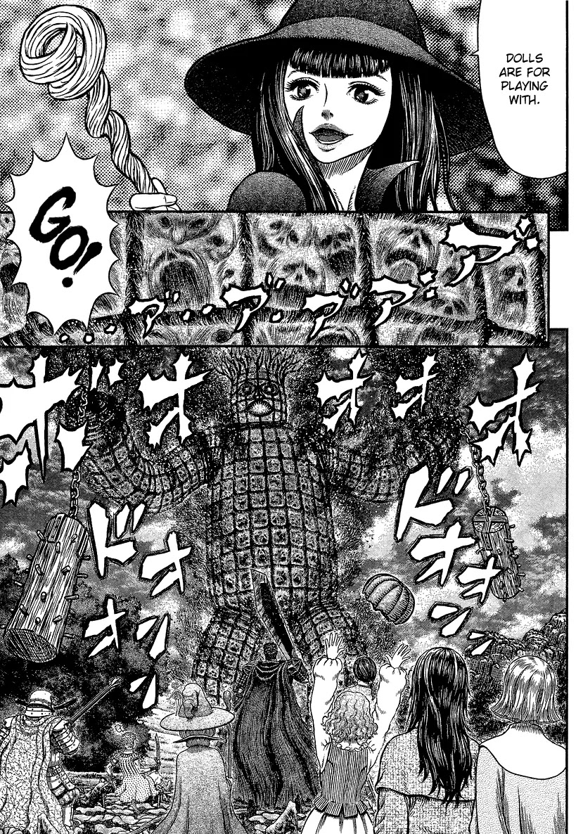 Berserk manga, chapter 343, page 15 of 20