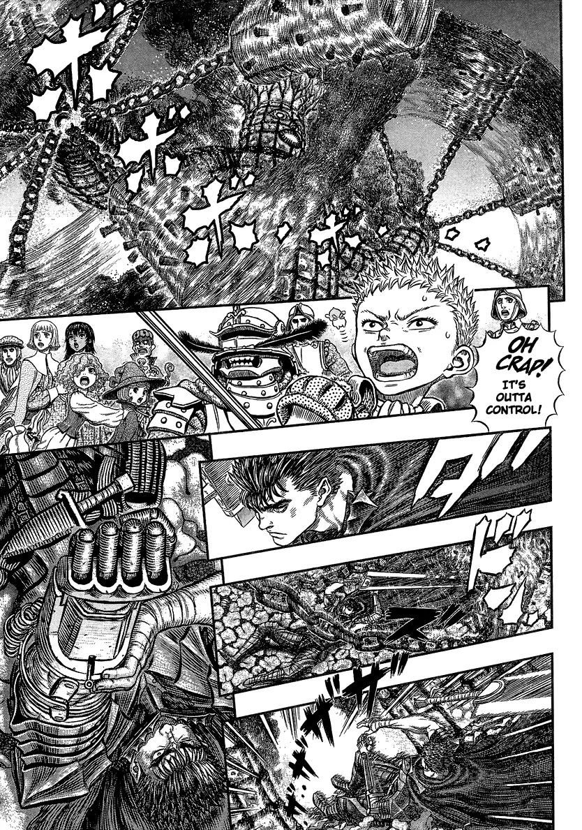 Berserk manga, chapter 343, page 17 of 20