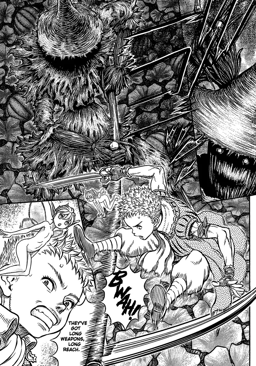 Berserk manga, chapter 343, page 2 of 20