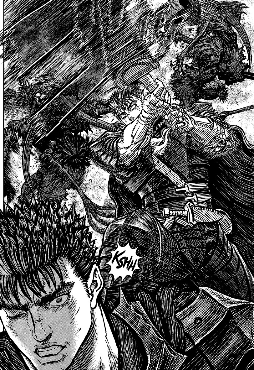 Berserk manga, chapter 343, page 5 of 20
