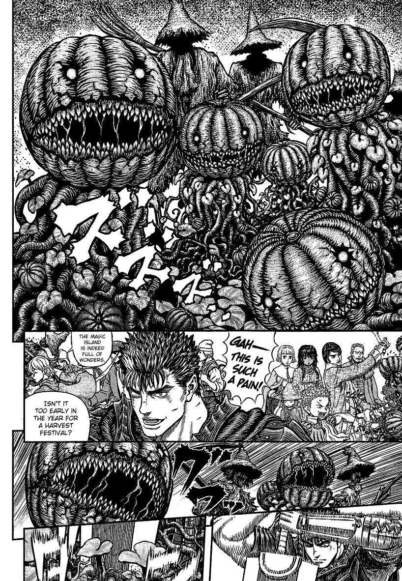 Berserk manga, chapter 343, page 7 of 20