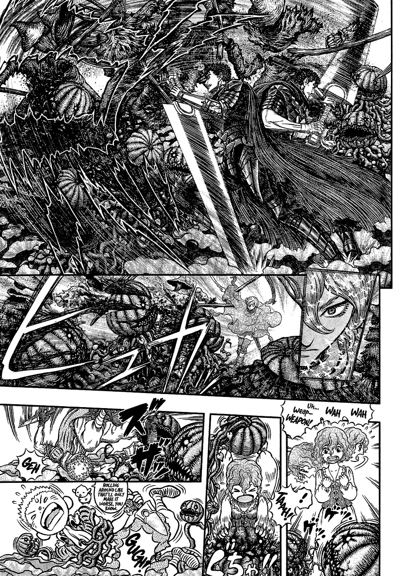 Berserk manga, chapter 343, page 8 of 20
