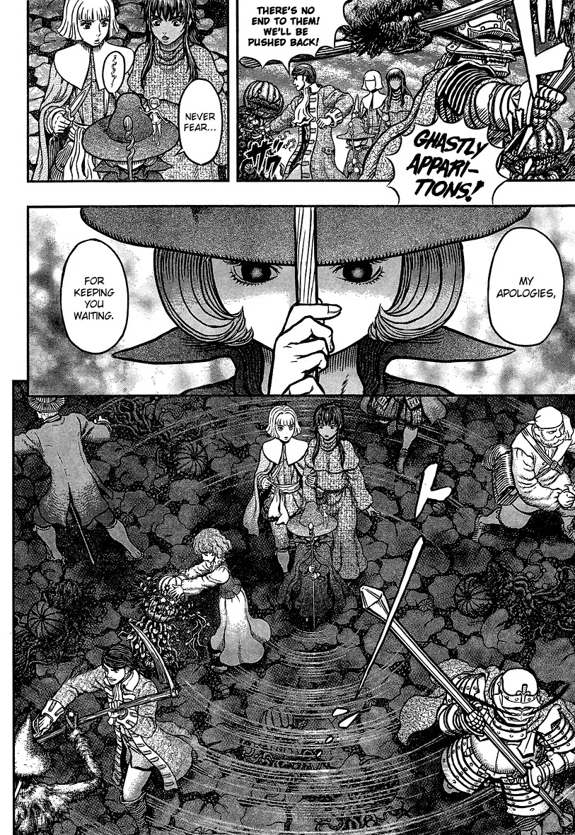 Berserk manga, chapter 343, page 9 of 20