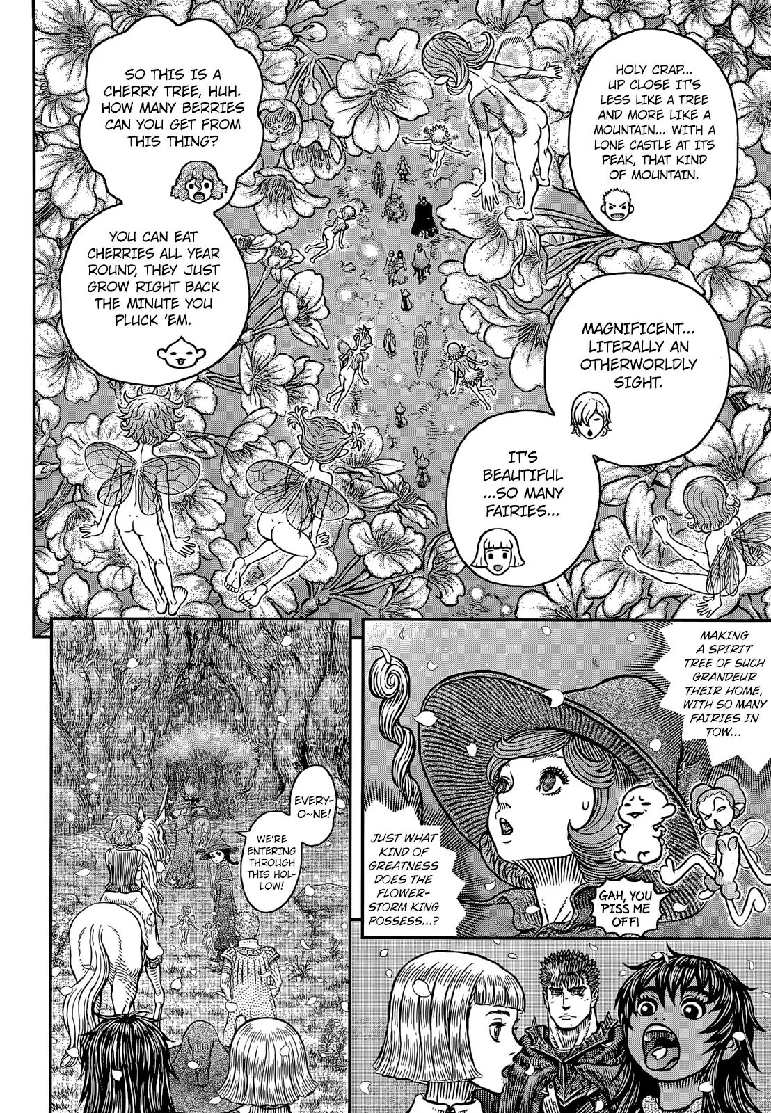 Berserk manga, chapter 346, page 11 of 18