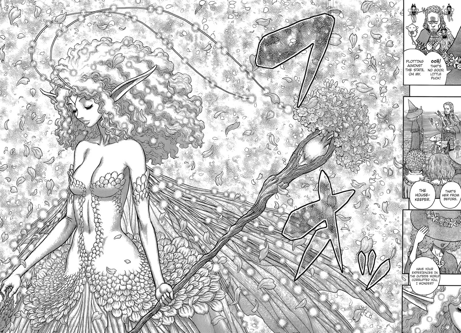 Berserk manga, chapter 346, page 17 of 18
