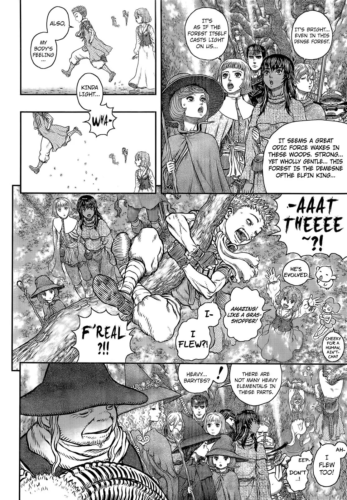 Berserk manga, chapter 346, page 3 of 18