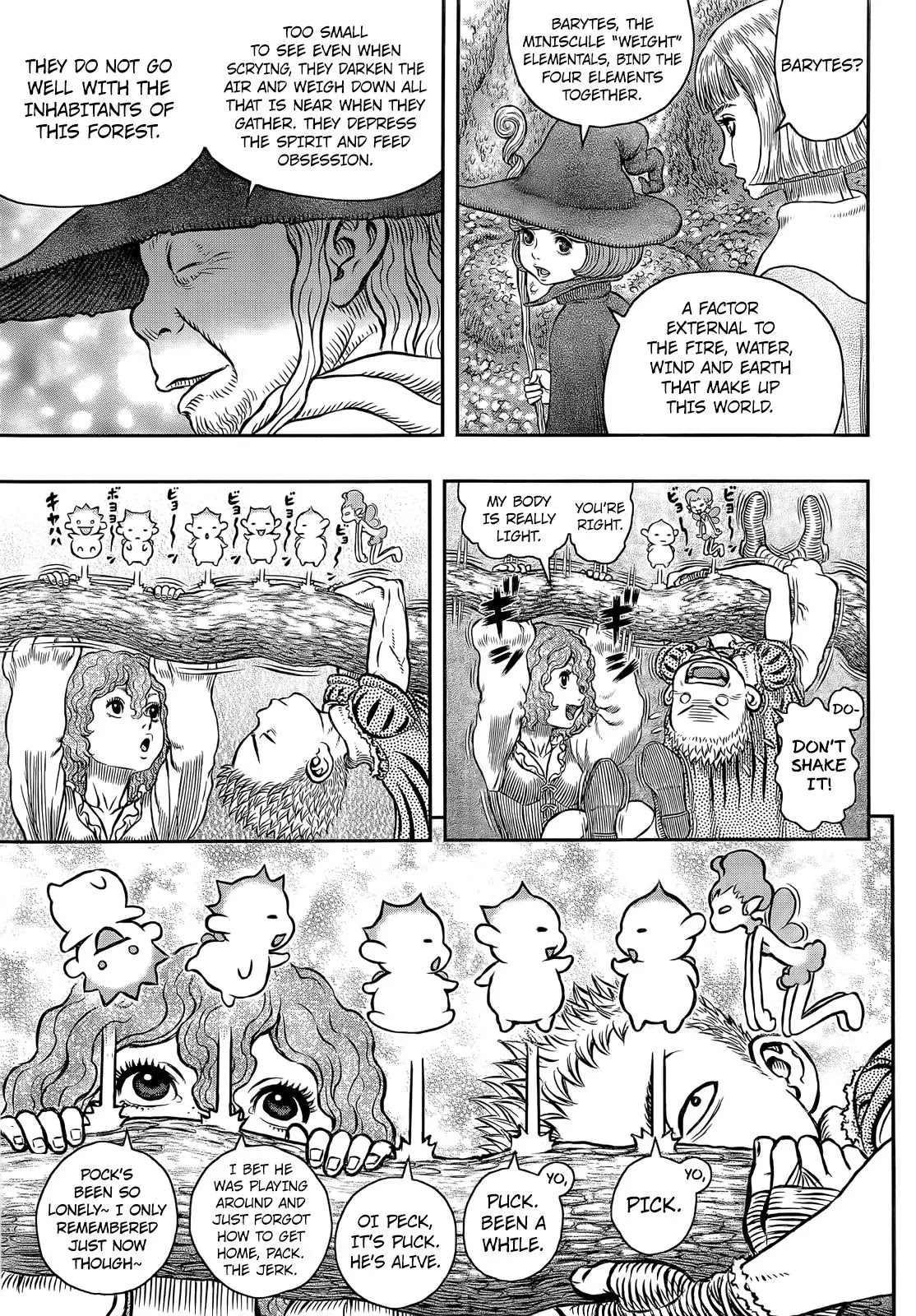 Berserk manga, chapter 346, page 4 of 18