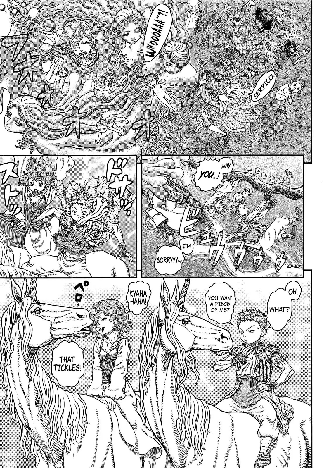 Berserk manga, chapter 346, page 7 of 18