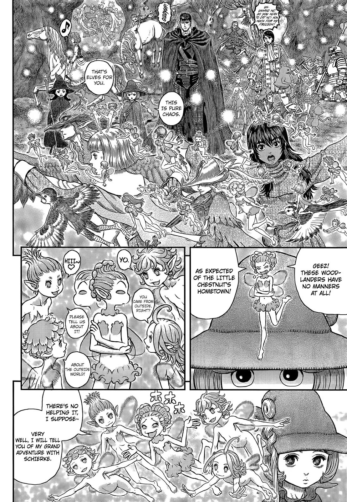 Berserk manga, chapter 346, page 8 of 18
