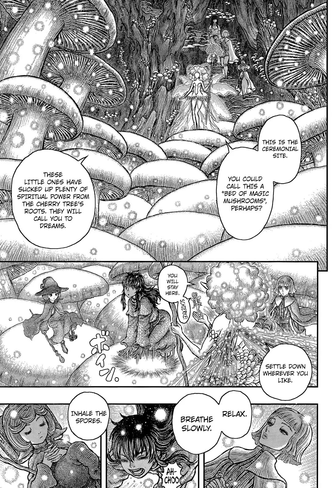 Berserk Chapter 347 page 12 - Chapter 347: Flowerstorm King