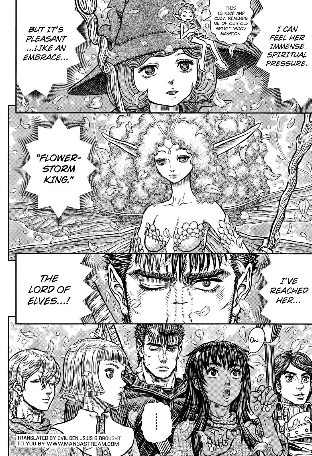 Berserk Chapter 347 page 3 - Chapter 347: Flowerstorm King