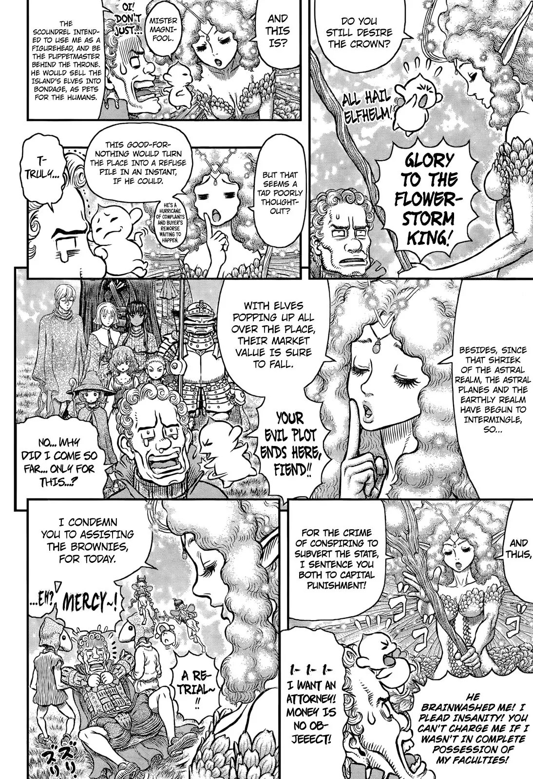 Berserk Chapter 347 page 5 - Chapter 347: Flowerstorm King