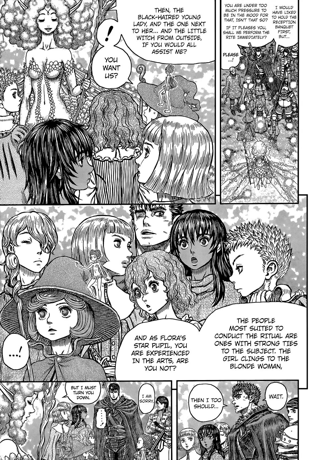Berserk Chapter 347 page 8 - Chapter 347: Flowerstorm King