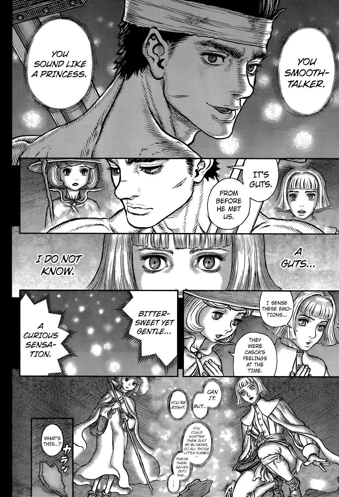 Berserk manga, chapter 349, page 12 of 17