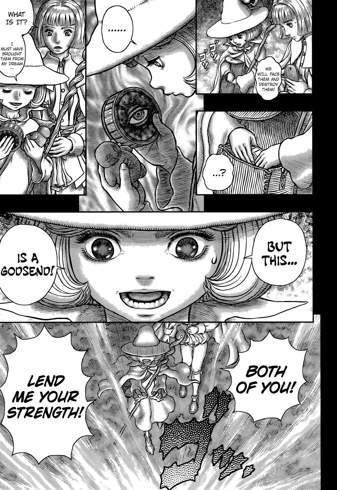 Berserk manga, chapter 349, page 15 of 17