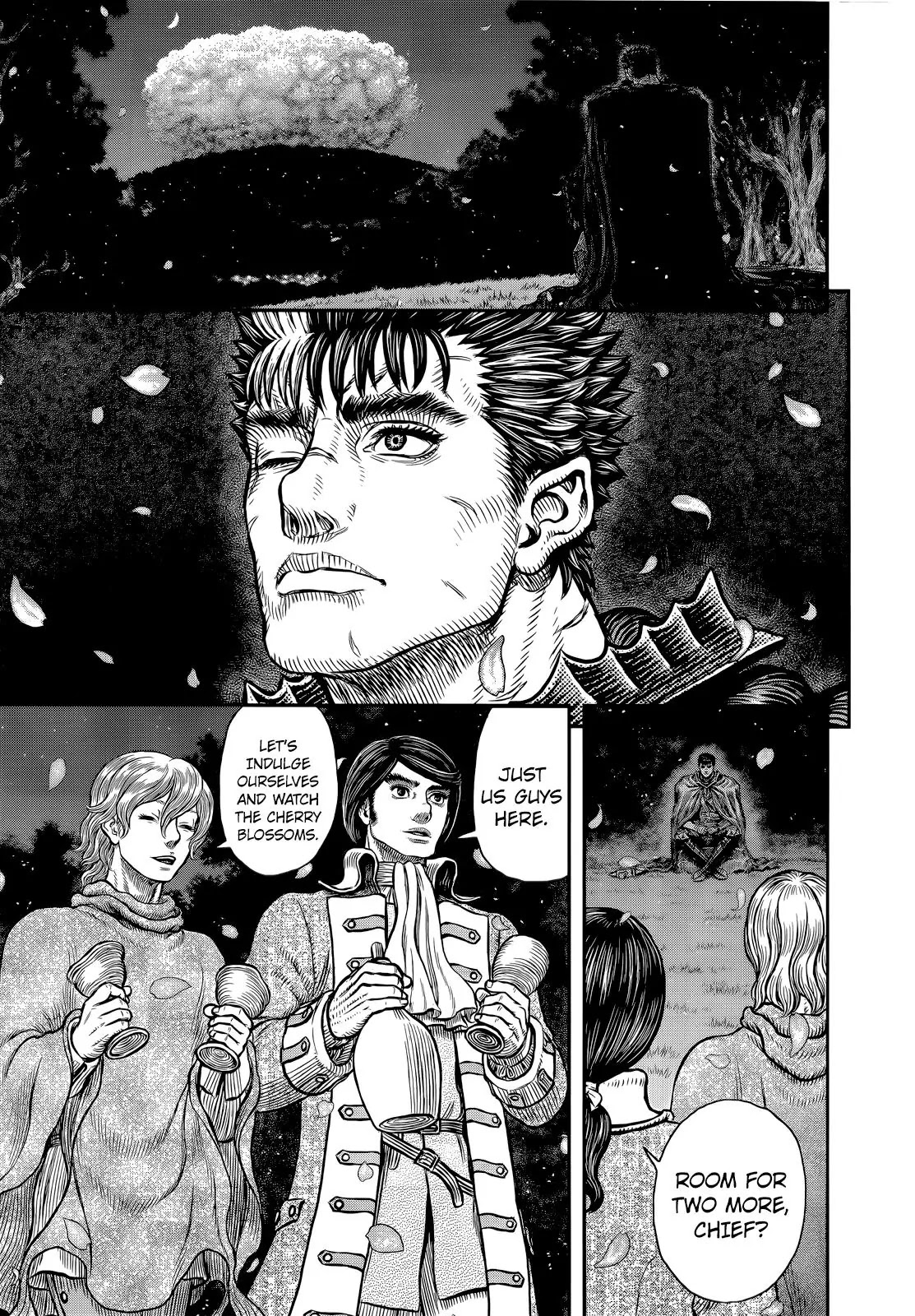 Berserk manga, chapter 349, page 4 of 17