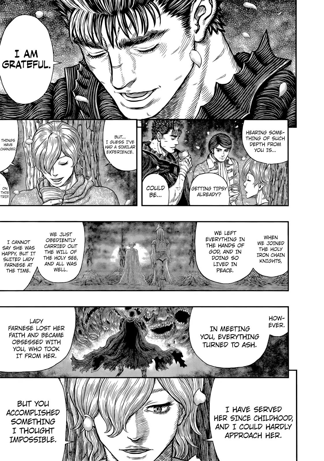 Berserk manga, chapter 349, page 6 of 17
