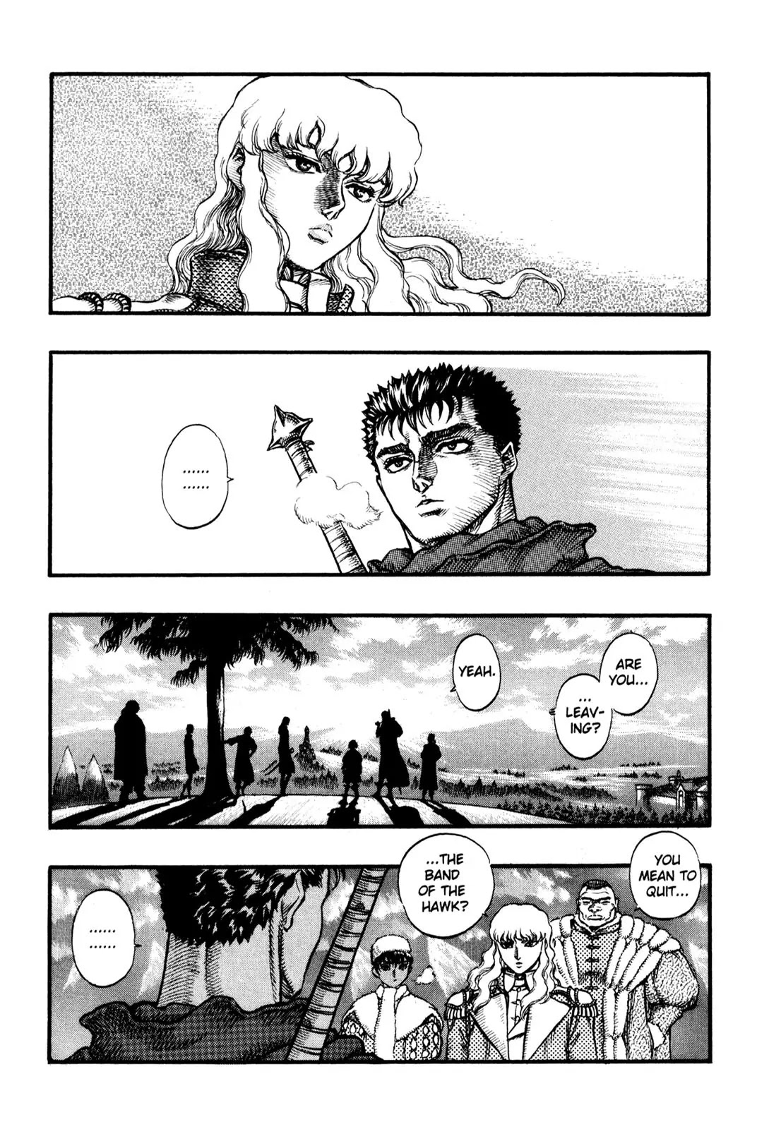 Berserk Chapter 35 page 2 - Chapter 35: The Morning Departure (2)