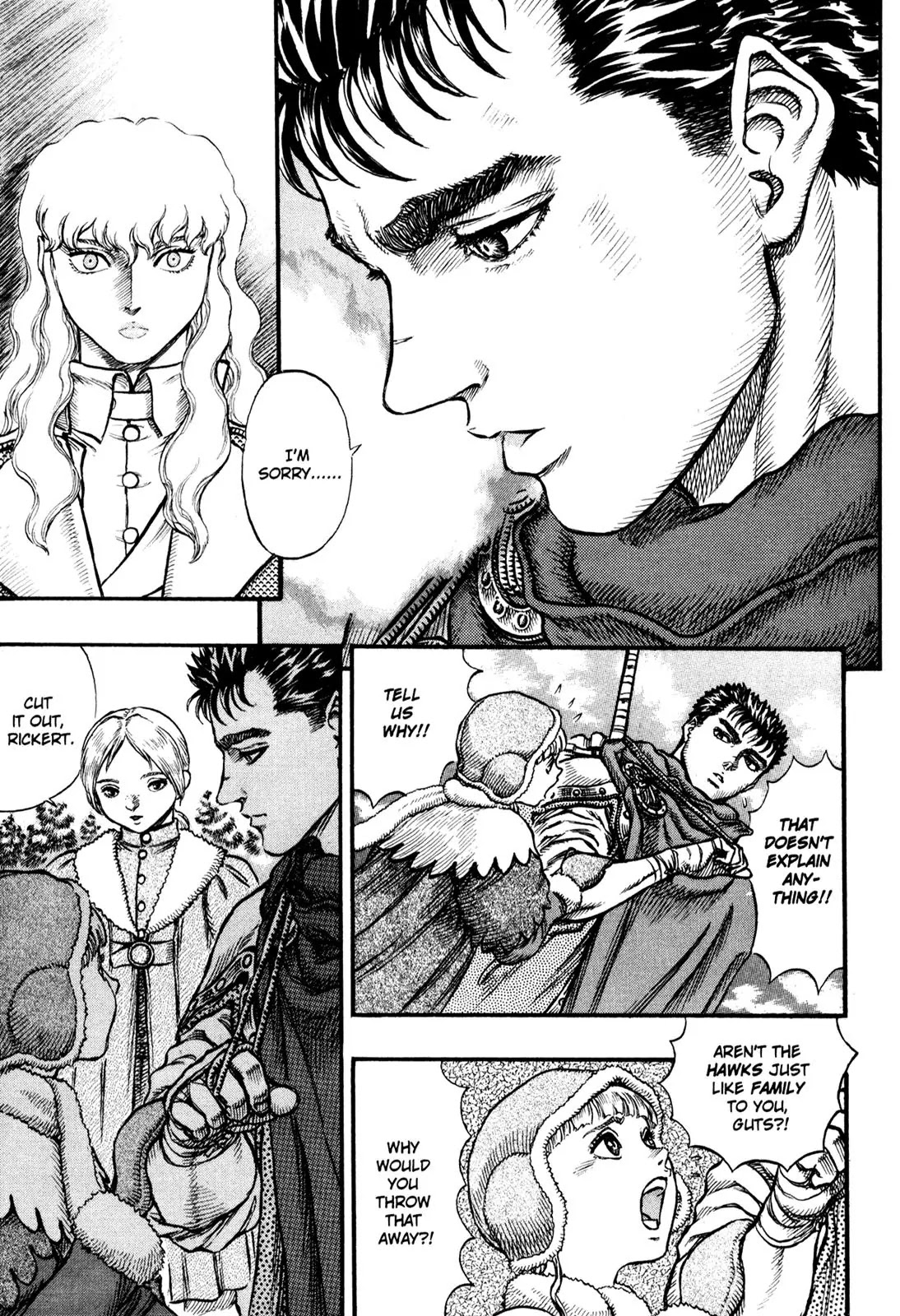 Berserk Chapter 35 page 3 - Chapter 35: The Morning Departure (2)