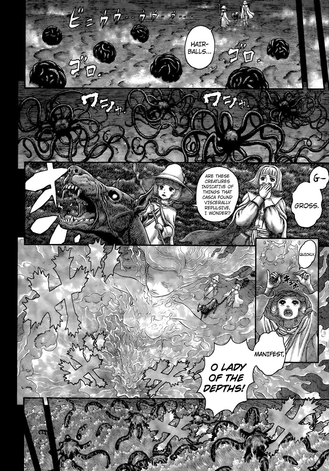 Berserk manga, chapter 350, page 11 of 18