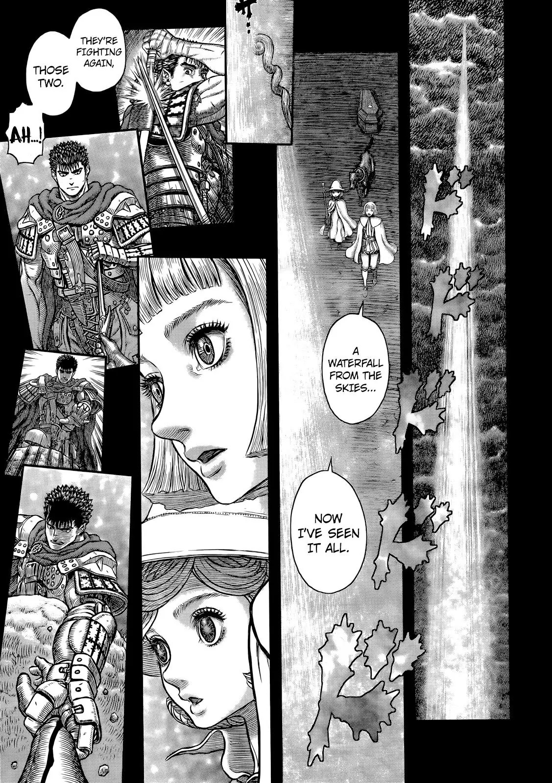Berserk manga, chapter 350, page 12 of 18