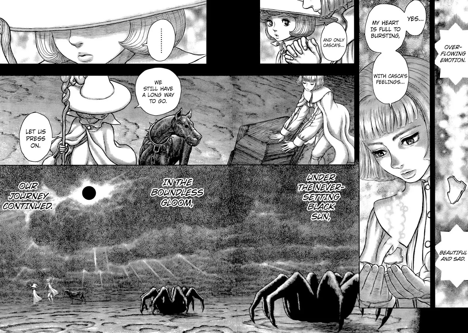 Berserk manga, chapter 350, page 14 of 18