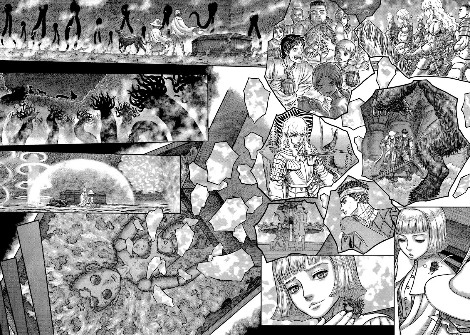 Berserk manga, chapter 350, page 15 of 18