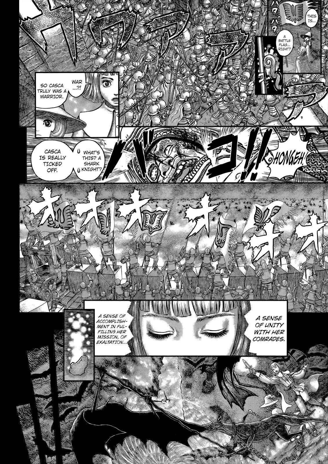 Berserk manga, chapter 350, page 5 of 18