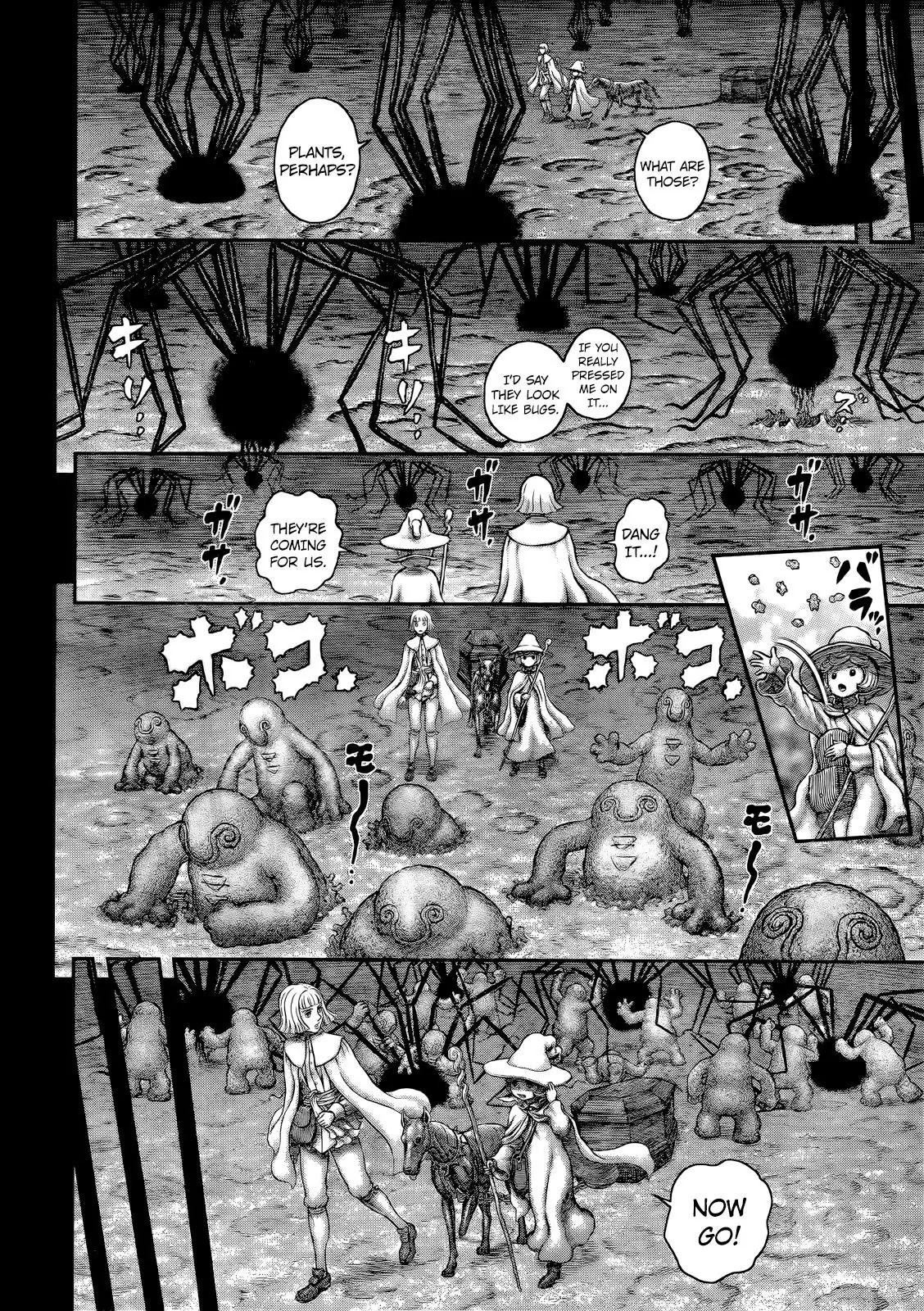 Berserk manga, chapter 350, page 7 of 18