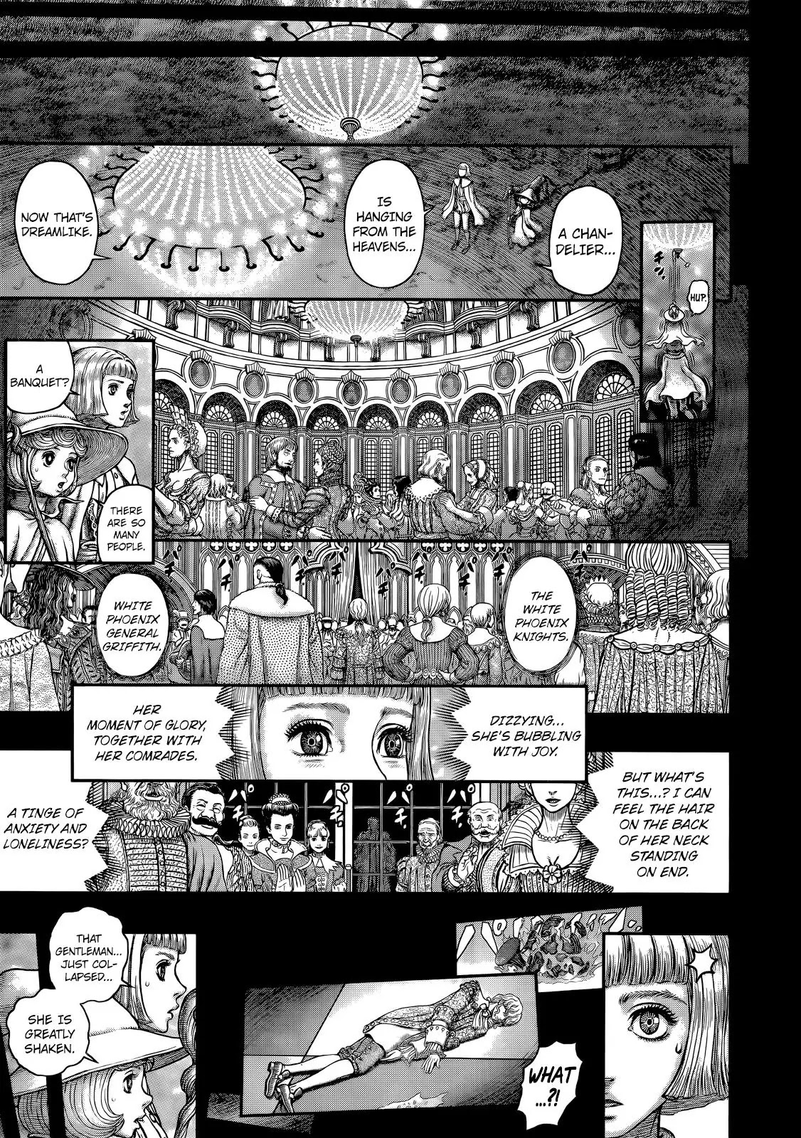 Berserk manga, chapter 350, page 8 of 18