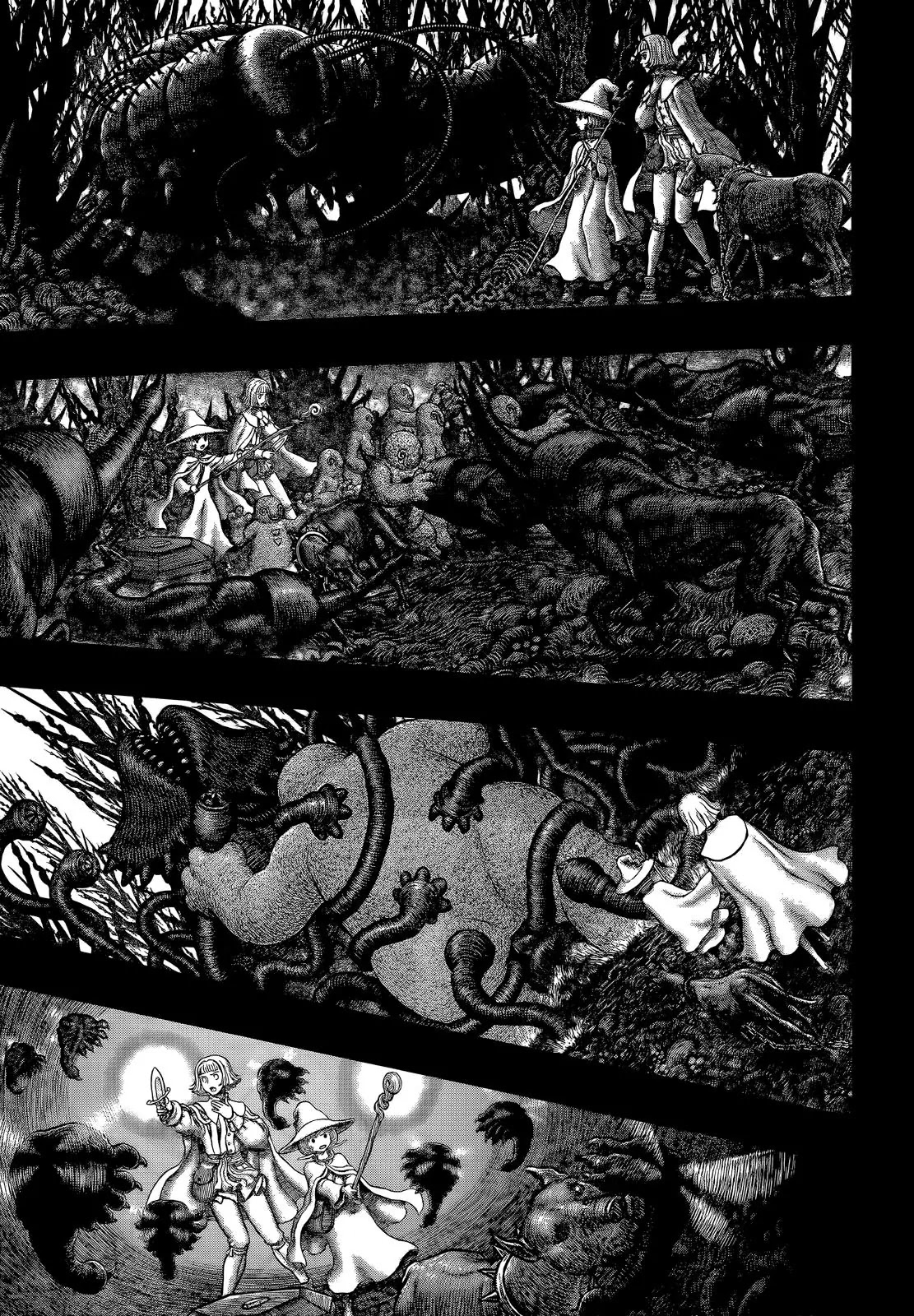 Berserk manga, chapter 351, page 12 of 19