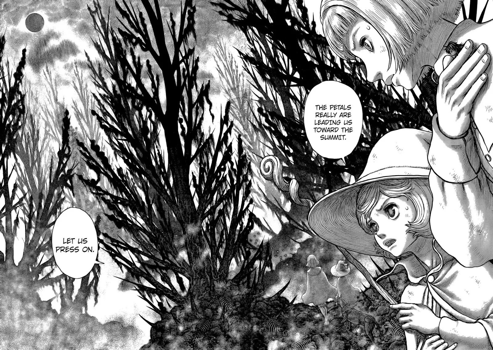 Berserk manga, chapter 351, page 3 of 19
