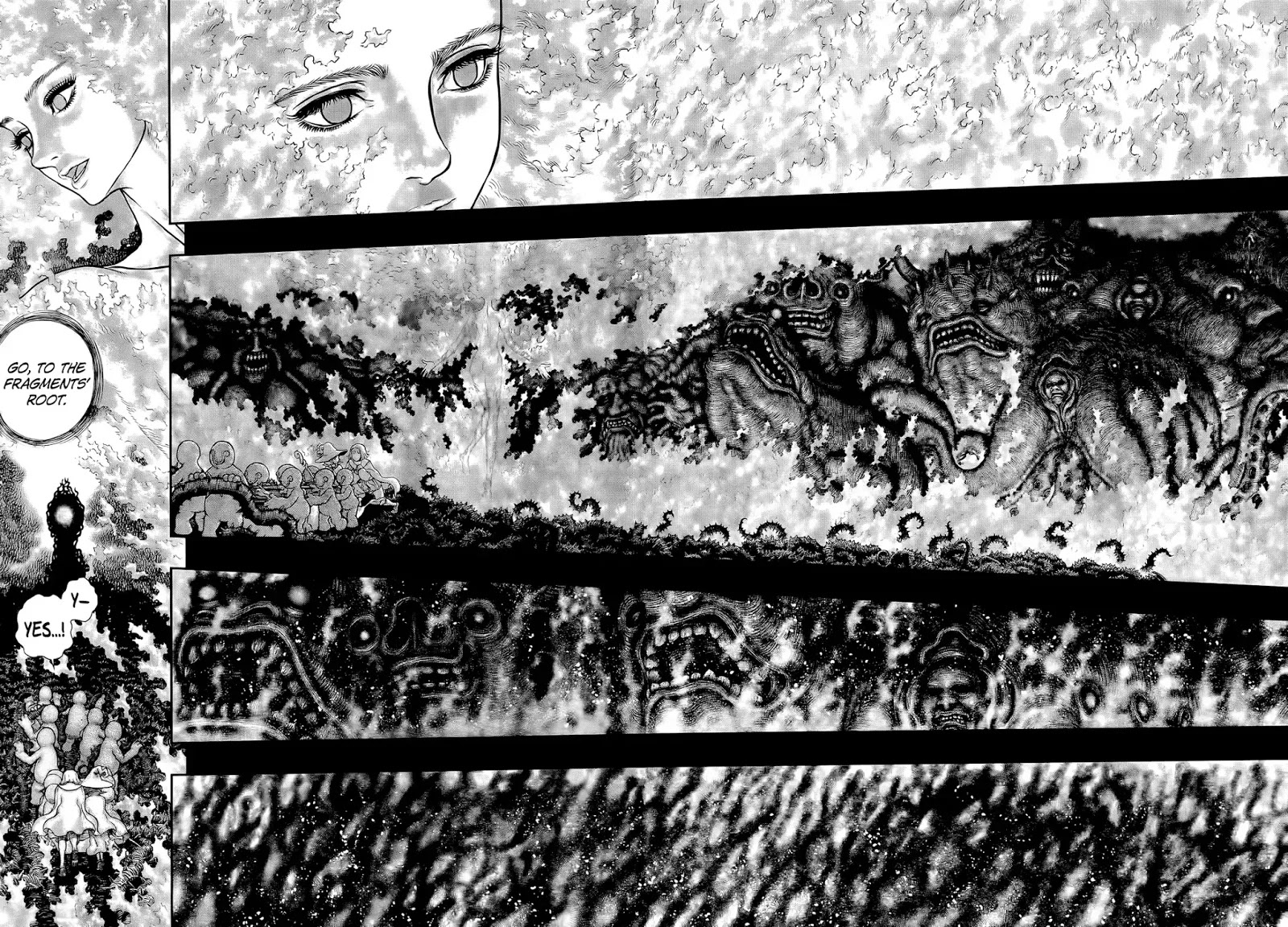Berserk manga, chapter 353, page 15 of 17