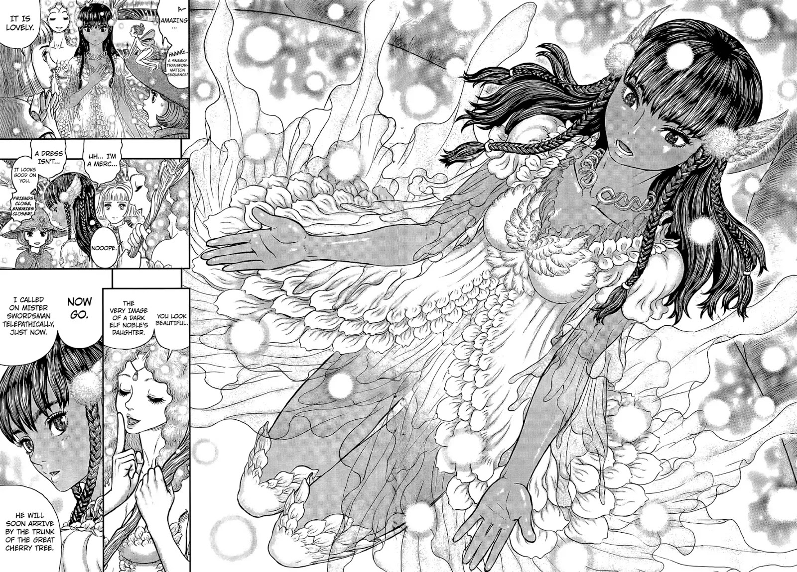 Berserk manga, chapter 355, page 12 of 23