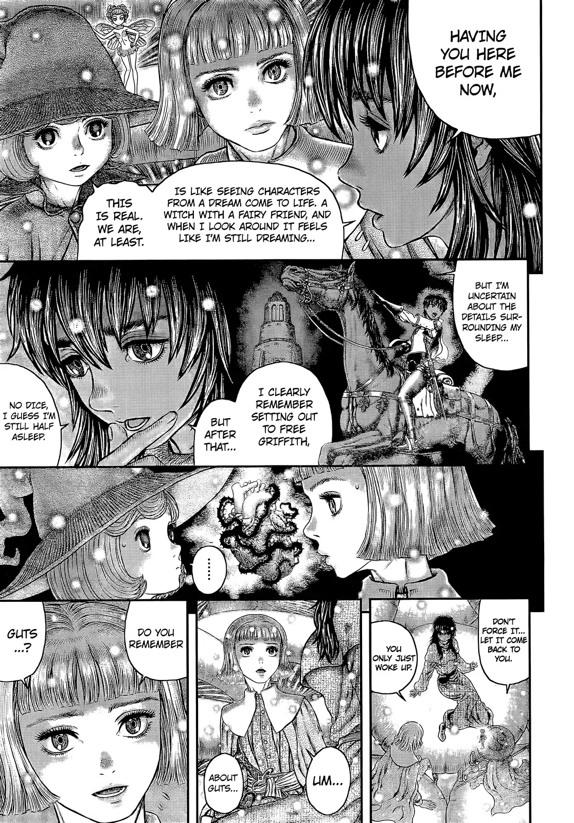 Berserk manga, chapter 355, page 9 of 23