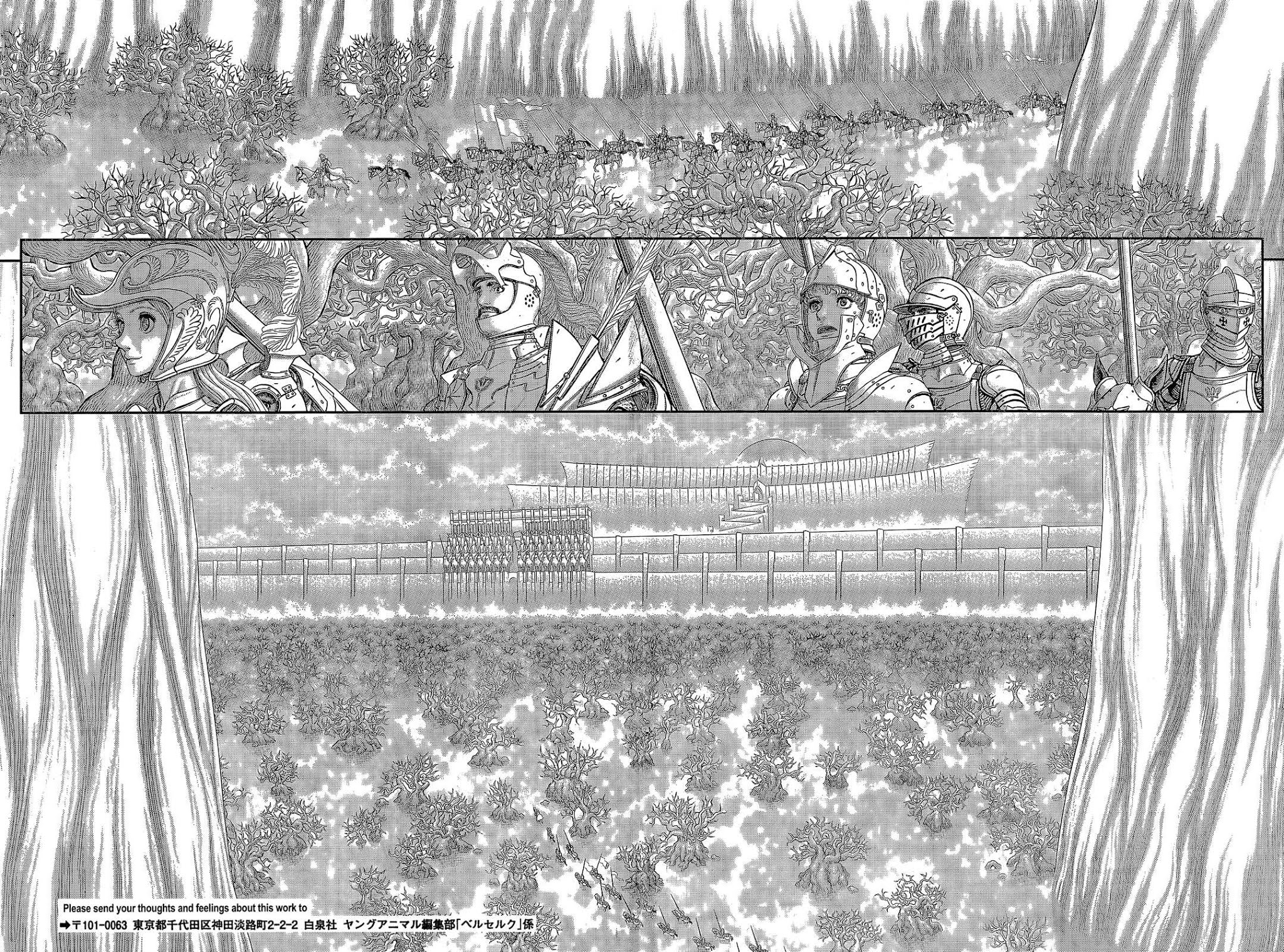 Berserk Chapter 357 page 13 - Chapter 357: Triumphant Return by Dawn