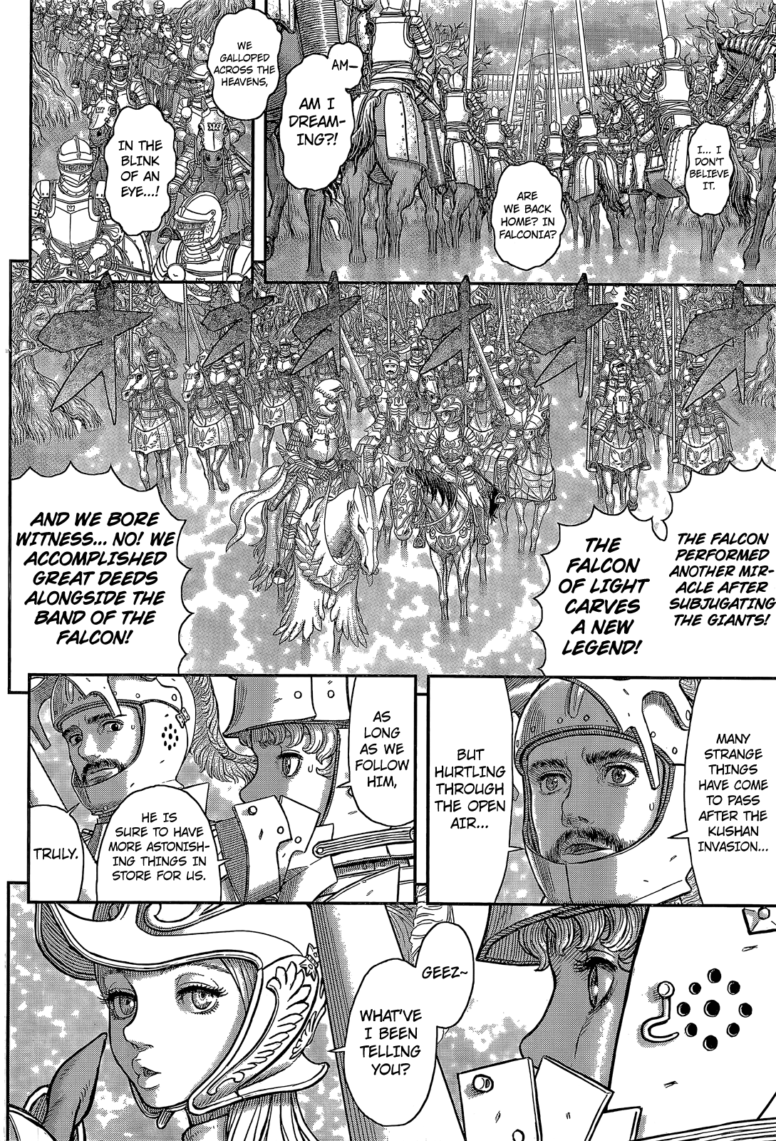 Berserk Chapter 357 page 14 - Chapter 357: Triumphant Return by Dawn