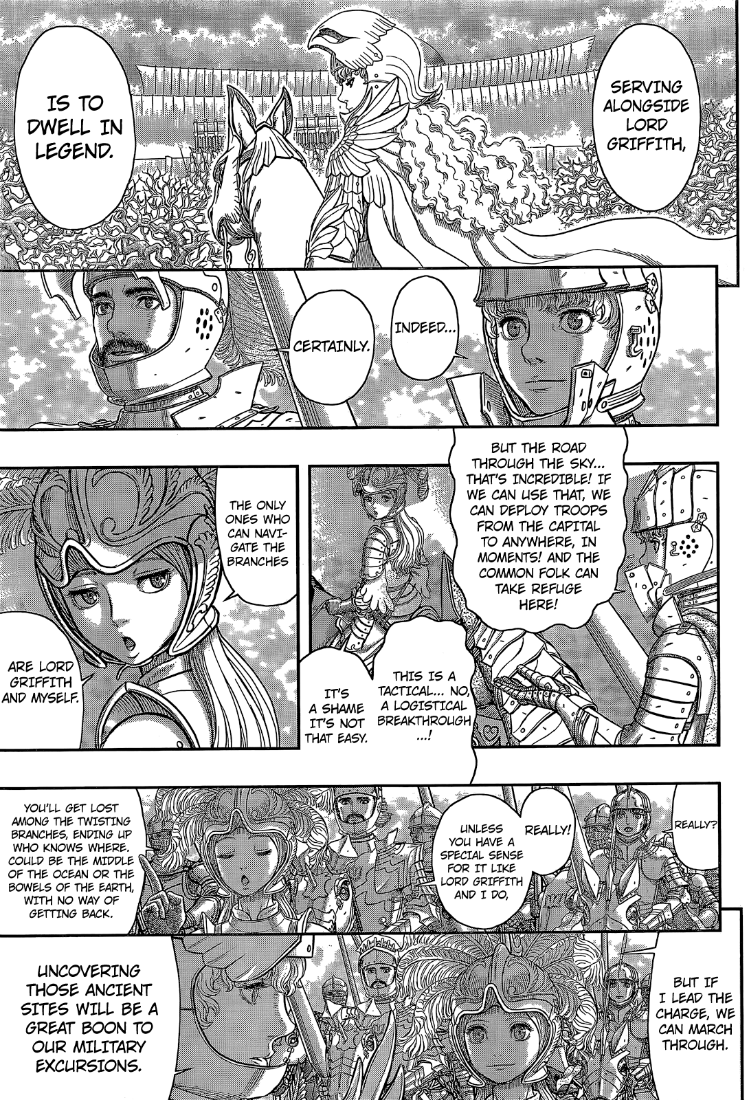 Berserk Chapter 357 page 15 - Chapter 357: Triumphant Return by Dawn