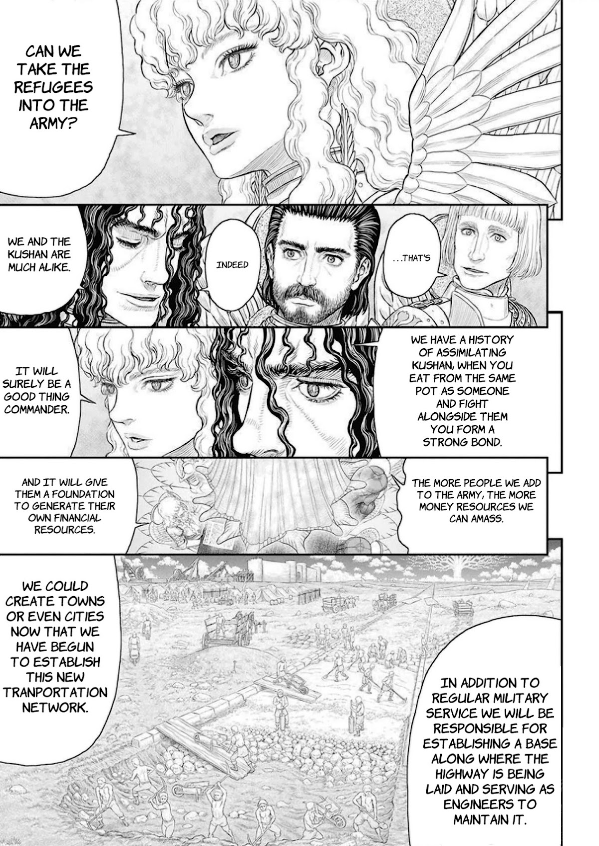 Berserk manga, chapter 358, page 13 of 23
