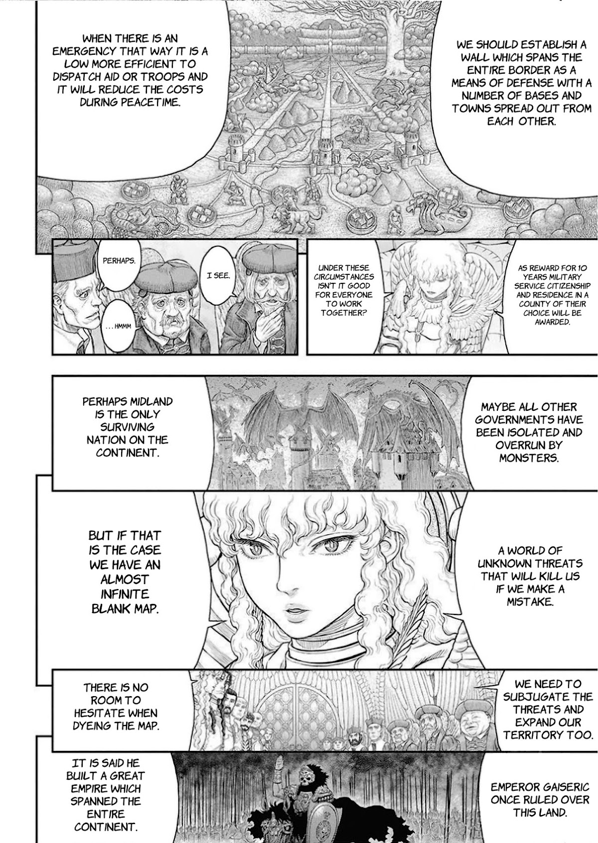 Berserk manga, chapter 358, page 14 of 23
