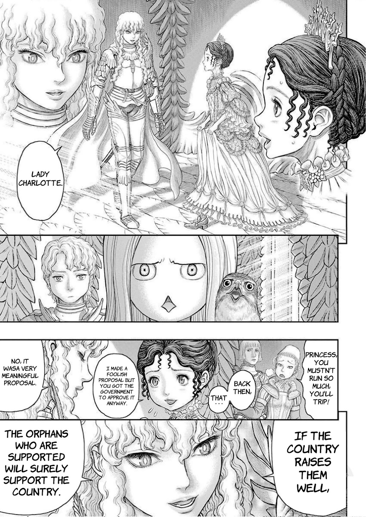 Berserk manga, chapter 358, page 19 of 23