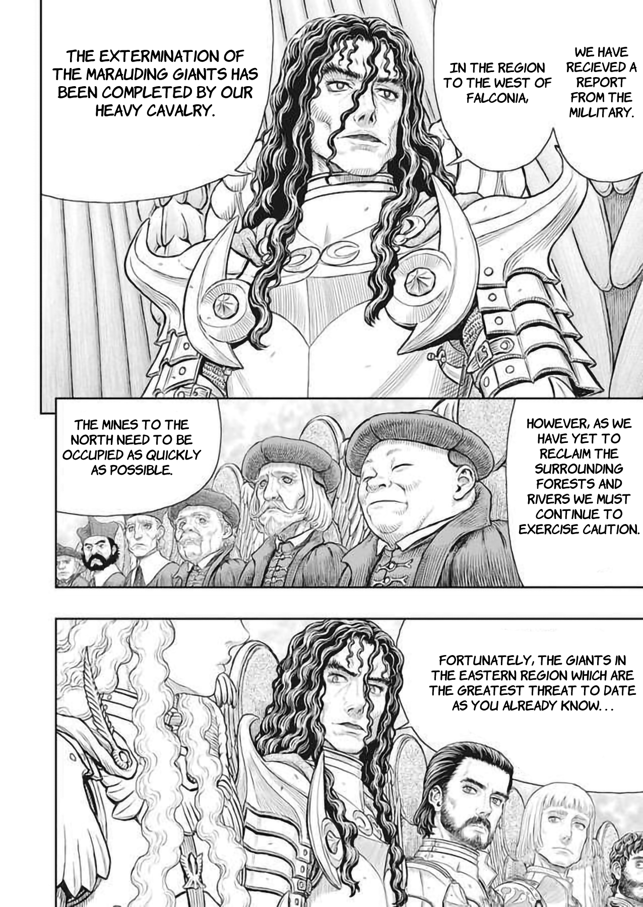 Berserk manga, chapter 358, page 4 of 23