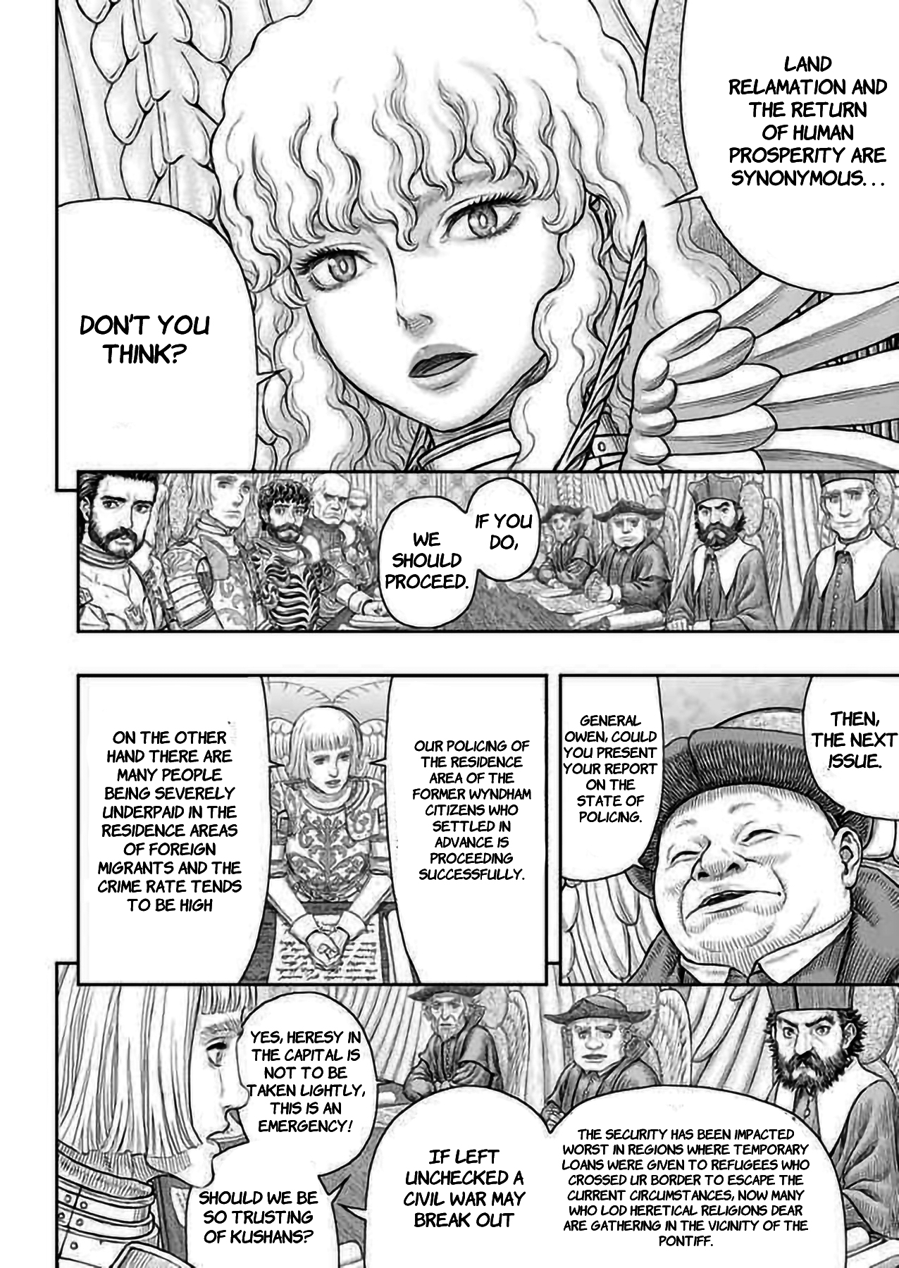 Berserk manga, chapter 358, page 6 of 23