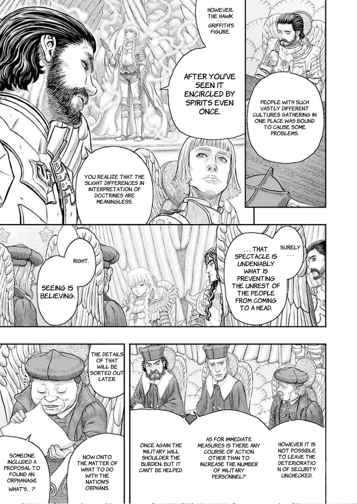 Berserk manga, chapter 358, page 7 of 23