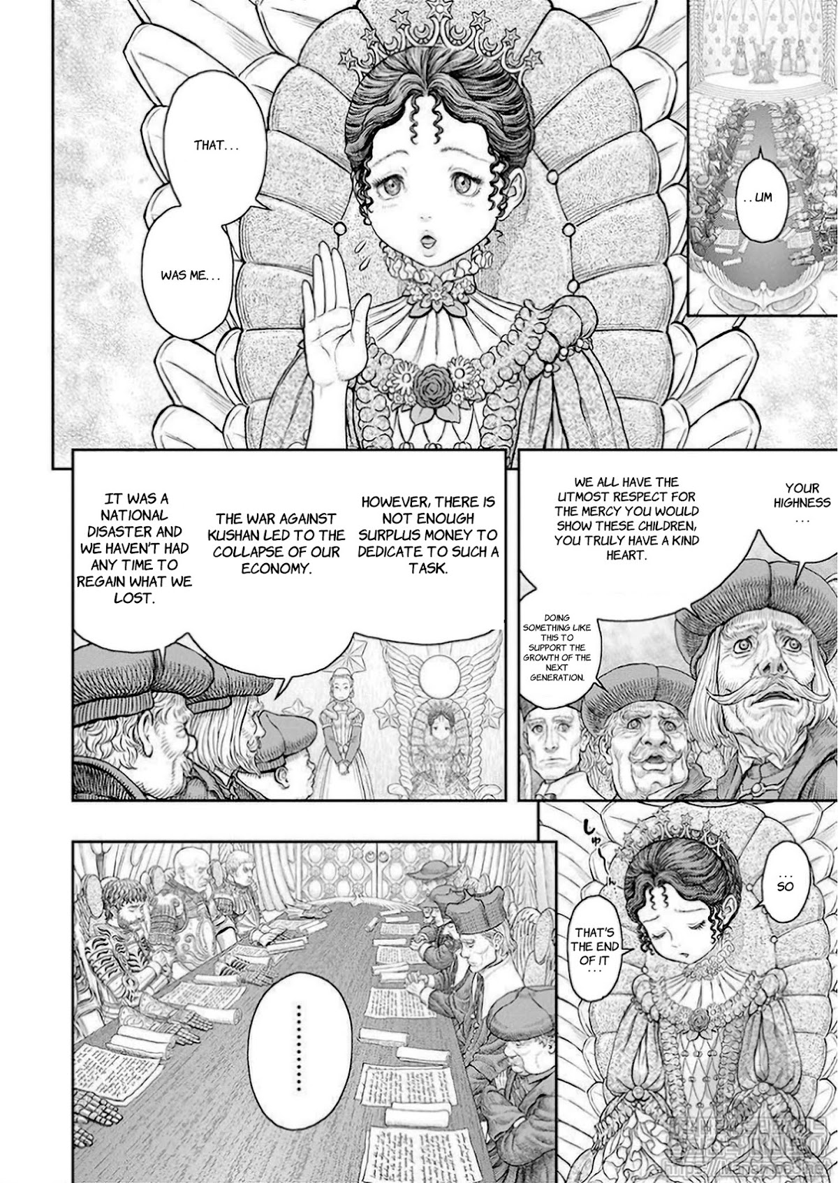 Berserk manga, chapter 358, page 8 of 23